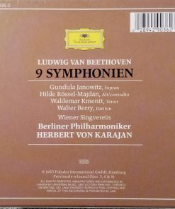 Alternative view of Ludwig van Beethoven - Herbert von Karajan, Berliner Philharmoniker - 9 Symphonien (Box, RE, Car + 5xCD, Comp, RM) (Near Mint (NM or M-))
