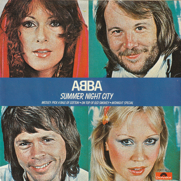 ABBA - Summer Night City (7", Single) (Very Good (VG))