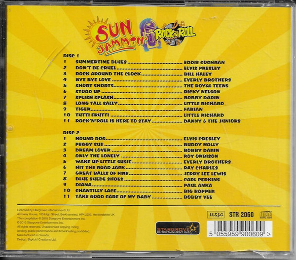 Various - Rock 'N' Roll Sun Jammin' (2xCD, Comp) (Mint (M)) - Image 2
