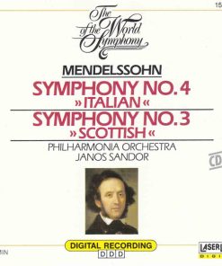 Felix Mendelssohn*, Philharmonia Orchestra, Janos Sandor - The World Of The Symphony (CD 2) (CD) (Near Mint (NM or M-))