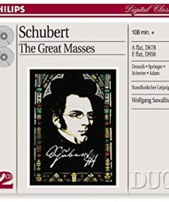 Franz Schubert - The Great Masses (2xCD, Album, RE, RM) (Near Mint (NM or M-))
