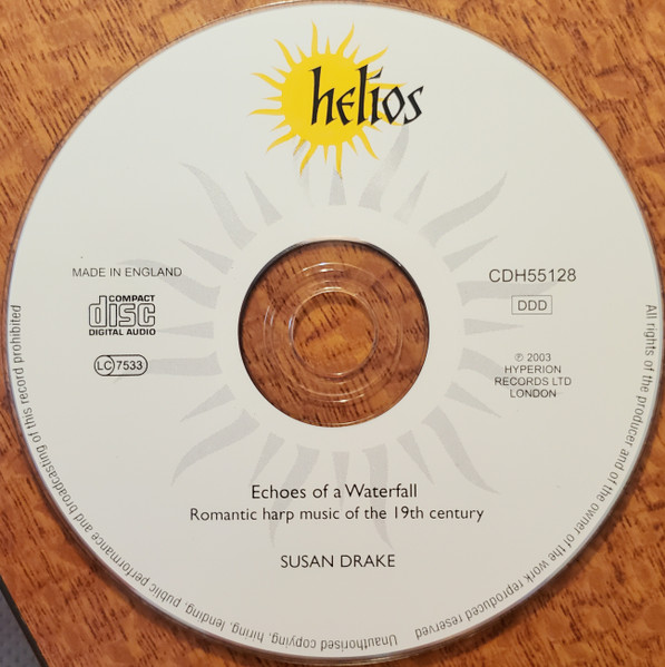 Susan Drake - Echoes Of A Waterfall (Romantic Harp Music Of The 19th Century) (CD, Album, RE) (Near Mint (NM or M-)) - Image 4