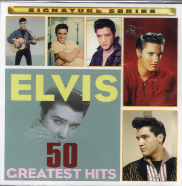 Elvis Presley - 50 Greatest Hits (2xCD, Comp) (Mint (M))