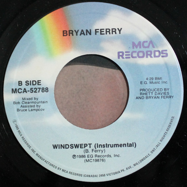 Bryan Ferry - Is Your Love Strong Enough (7") (Very Good Plus (VG+)) - Image 4