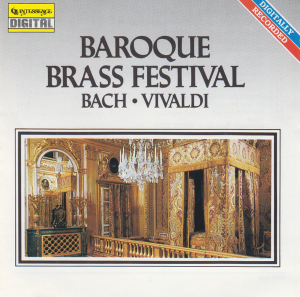 Bach* ● Vivaldi* - Baroque Brass Festival (CD) (Near Mint (NM or M-))