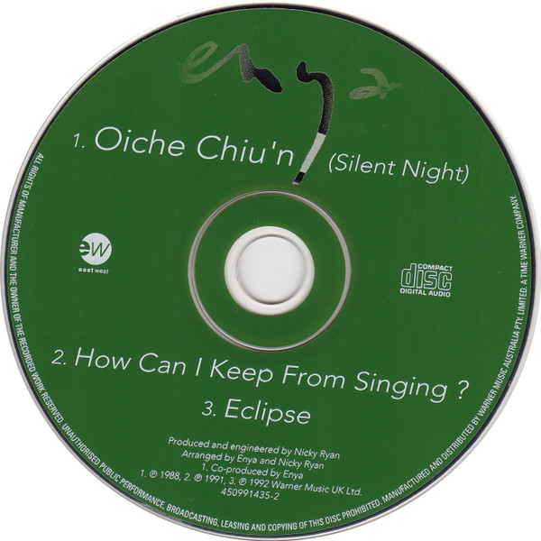 Enya - Oiche Chiu'n (Silent Night) (CD, Single, Car) (Near Mint (NM or M-)) - Image 3