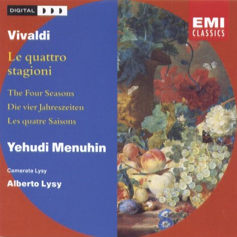 Vivaldi*, Yehudi Menuhin, Camerata Lysy*, Alberto Lysy - Le Quattro Stagioni (CD, Comp) (Near Mint (NM or M-))