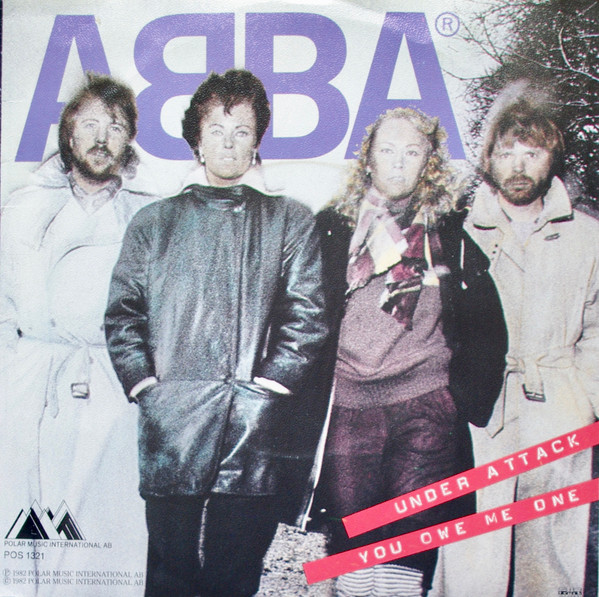 ABBA - Under Attack / You Owe Me One (7", Single) (Very Good Plus (VG+)) - Image 2