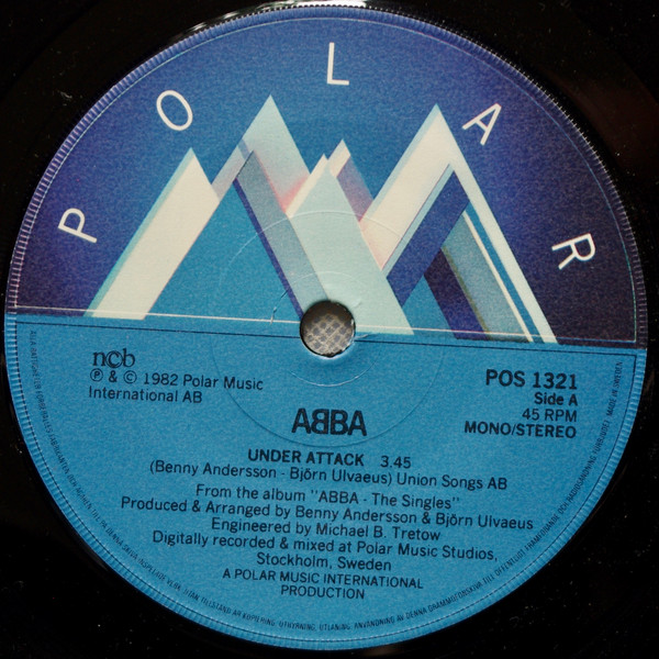 ABBA - Under Attack / You Owe Me One (7", Single) (Very Good Plus (VG+)) - Image 3