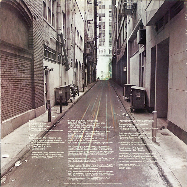 Mark Soskin - Rhythm Vision (LP, Album) (Very Good (VG)) - Image 2