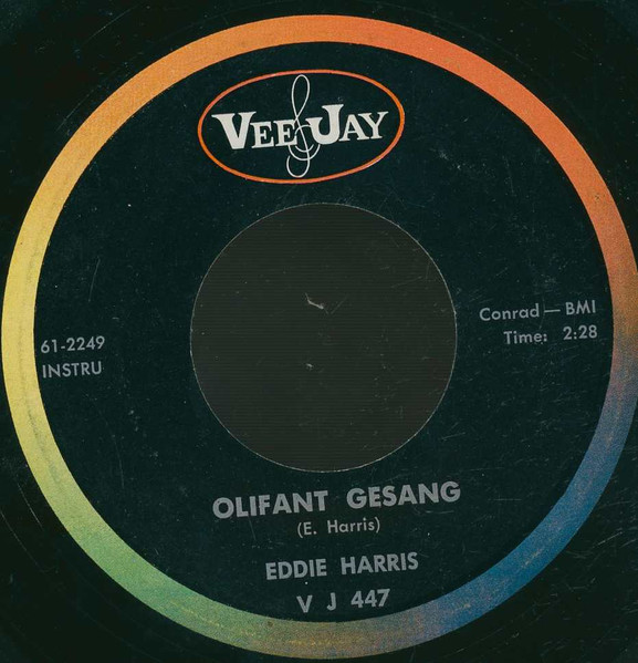 Eddie Harris - Olifant Gesang / Just Friends (7", Single) (Very Good Plus (VG+))