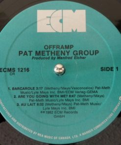 Pat Metheny Group - Offramp (LP, Album) (Near Mint (NM or M-)) - Image 3