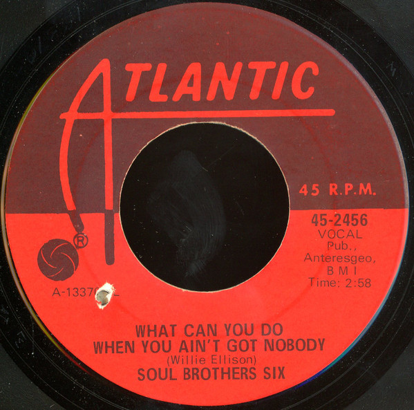 Soul Brothers Six - You Better Check Yourself (7", Single, PL ) (Very Good (VG)) - Image 2