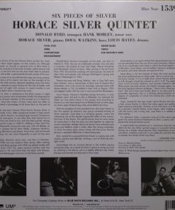 Alternative view of Horace Silver Quintet* - 6 Pieces Of Silver (LP, Album, Mono, RE, 180) (Near Mint (NM or M-))