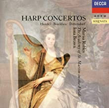 Marisa Robles, The Academy Of St. Martin-in-the-Fields, Iona Brown - Harp Concertos (CD, Album, RE, RM) (Near Mint (NM or M-))