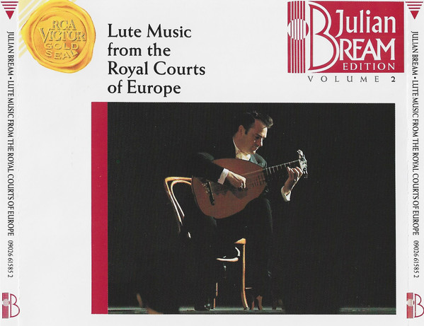 Julian Bream - Lute Music From The Royal Courts Of Europe (CD, Album, RE) (Near Mint (NM or M-)) - Image 4