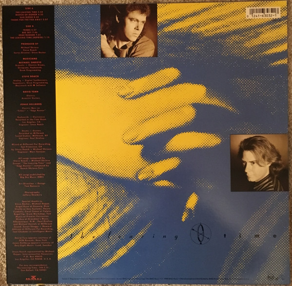 Michael Shrieve, Steve Roach - The Leaving Time (LP, Album, SRC) (Near Mint (NM or M-)) - Image 2