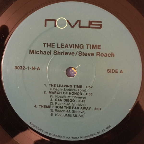 Michael Shrieve, Steve Roach - The Leaving Time (LP, Album, SRC) (Near Mint (NM or M-)) - Image 3