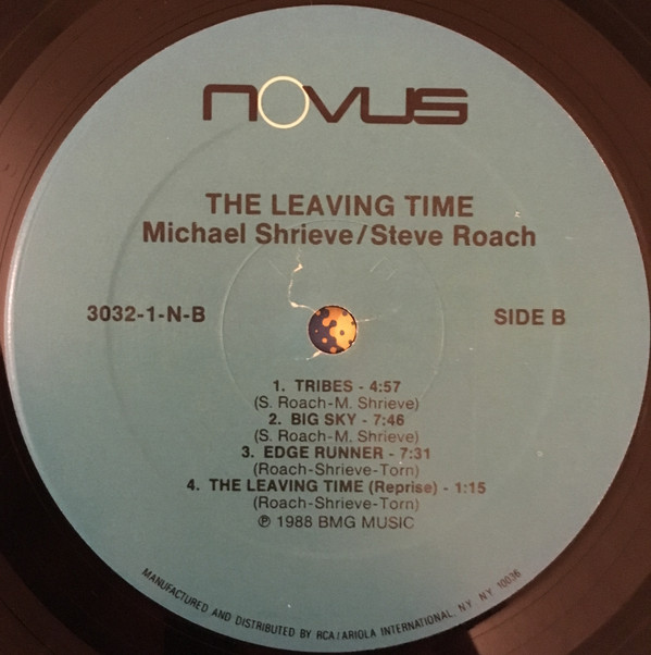 Michael Shrieve, Steve Roach - The Leaving Time (LP, Album, SRC) (Near Mint (NM or M-)) - Image 4
