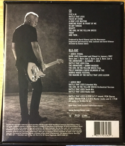 David Gilmour - Rattle That Lock (CD, Album + Blu-ray, Blu-ray-A, Album, Multichanne) (Mint (M)) - Image 2
