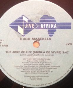 Hugh Masekela - The Joke Of Life (Brinca De Vivre) (12") (Very Good Plus (VG+))