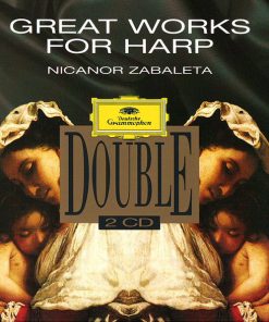 Nicanor Zabaleta - Great Works For Harp (2xCD, Comp, RE) (Near Mint (NM or M-))