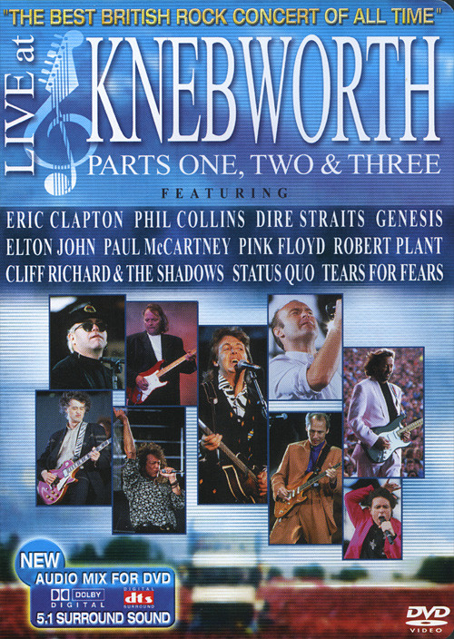 Various - Live At Knebworth - Parts One, Two & Three (2xDVD-V, Multichannel, NTSC) (Mint (M))