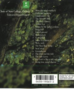 Alternative view of The Choir Of New College, Oxford*, Edward Higginbottom - Early One Morning (CD) (Near Mint (NM or M-))