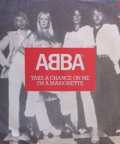 Alternative view of ABBA - Take A Chance On Me / I'm A Marionette (7", Single) (Very Good Plus (VG+))