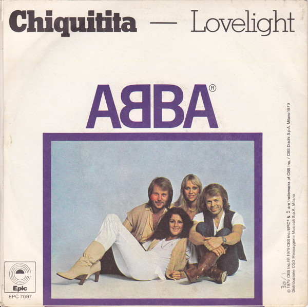ABBA - Chiquitita (7", Single) (Very Good Plus (VG+)) - Image 2