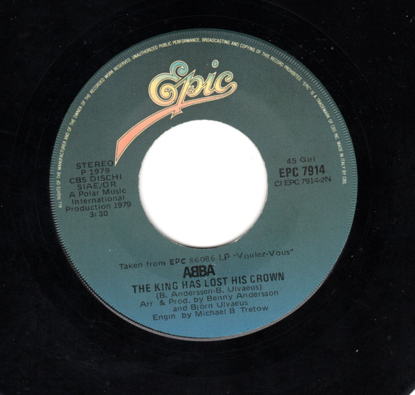 ABBA - Gimme! Gimme! Gimme! (A Man After Midnight) (7", Single) (Very Good Plus (VG+)) - Image 4