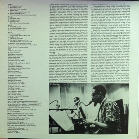 George Russell - Outer Thoughts (2xLP, Comp, RM) (Near Mint (NM or M-)) - Image 4