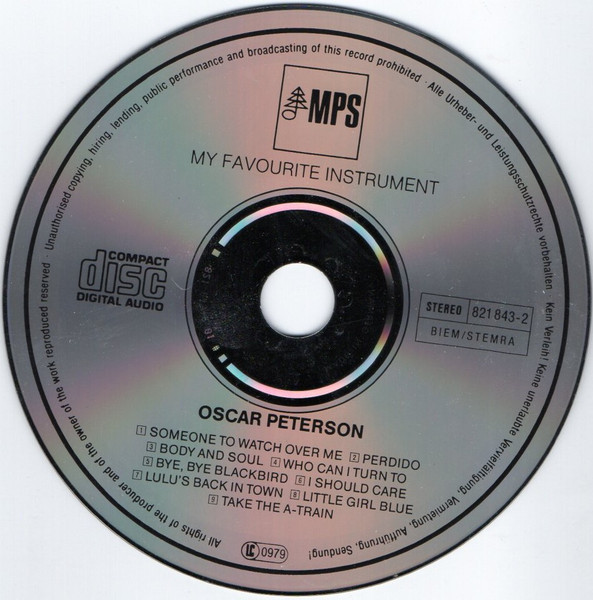 Oscar Peterson - My Favorite Instrument (CD, Album, RE) (Near Mint (NM or M-)) - Image 5