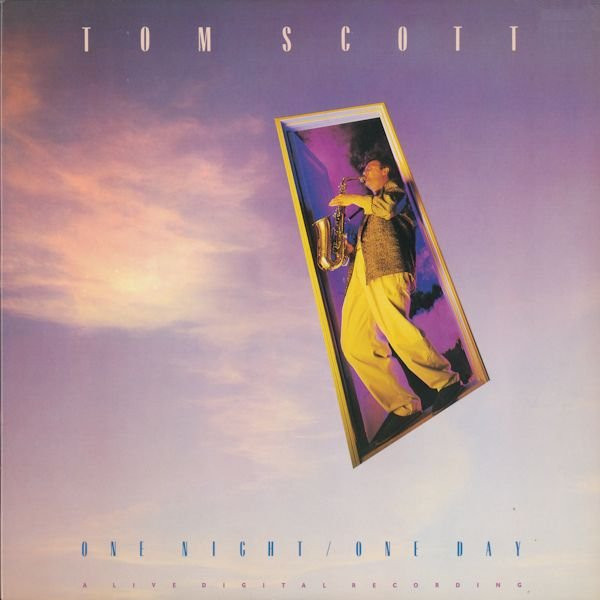 Tom Scott - One Night / One Day (LP, Album) (Very Good Plus (VG+))