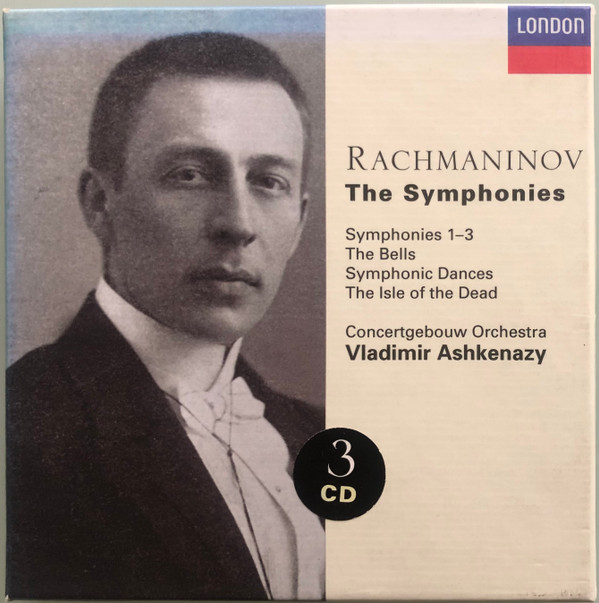 Rachmaninov* / Concertgebouw Orchestra*, Vladimir Ashkenazy - The Symphonies (Symphonies 1-3 / The Bells / Symphonic Dances / The Isle Of The Dead) (3xCD, Comp + Box) (Near Mint (NM or M-))