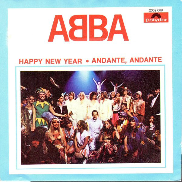 ABBA - Happy New Year • Andante, Andante (7", Single) (Near Mint (NM or M-))