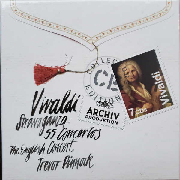 Vivaldi*, The English Concert, Trevor Pinnock - Stravaganza: 55 Concertos (7xCD, Comp + Box, Hin) (Near Mint (NM or M-))