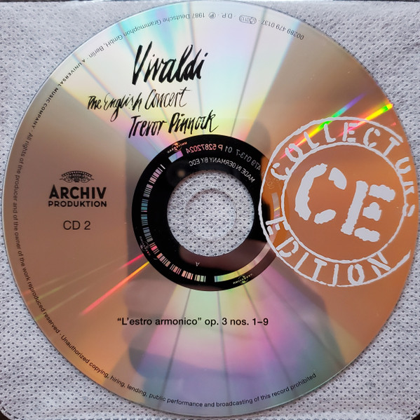 Vivaldi*, The English Concert, Trevor Pinnock - Stravaganza: 55 Concertos (7xCD, Comp + Box, Hin) (Near Mint (NM or M-)) - Image 4