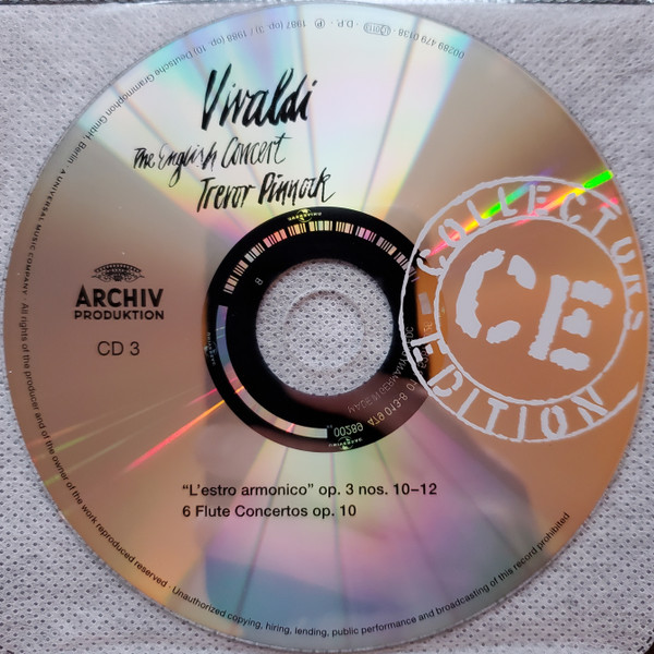 Vivaldi*, The English Concert, Trevor Pinnock - Stravaganza: 55 Concertos (7xCD, Comp + Box, Hin) (Near Mint (NM or M-)) - Image 5