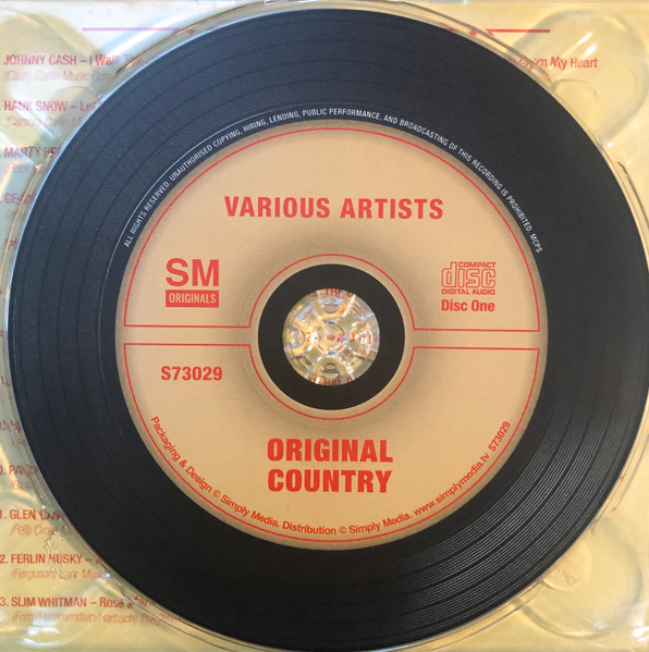 Various - Original Country (3xCD, Comp) (Mint (M)) - Image 3