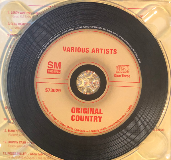 Various - Original Country (3xCD, Comp) (Mint (M)) - Image 5