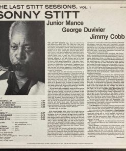 Alternative view of Sonny Stitt - The Last Stitt Sessions, Vol. 1 (LP, Album, PRC) (Near Mint (NM or M-))