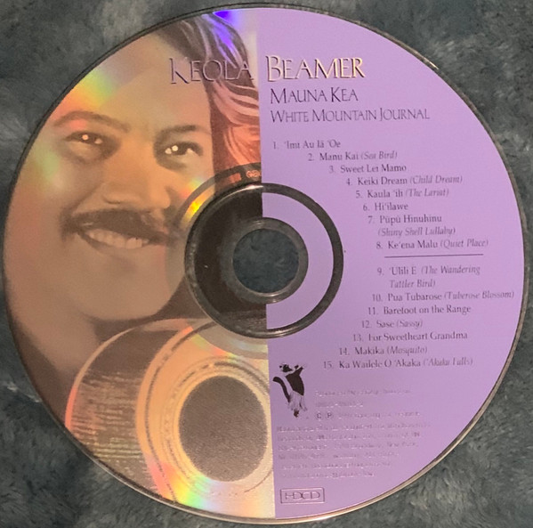 Keola Beamer - Mauna Kea White Mountain Journal (HDCD, Album) (Near Mint (NM or M-)) - Image 3