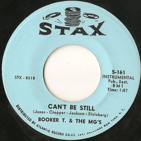 Booker T & The MG's - Terrible Thing / Can't Be Still (7", Single) (Very Good Plus (VG+)) - Image 2