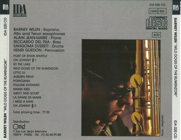 Barney Wilen - Wild Dogs Of The Ruwenzori (CD, Album) (Near Mint (NM or M-)) - Image 2