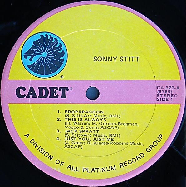 Sonny Stitt - Sonny Stitt (LP, Album) (Near Mint (NM or M-)) - Image 3