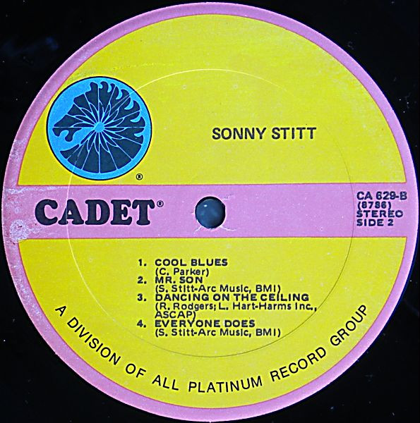 Sonny Stitt - Sonny Stitt (LP, Album) (Near Mint (NM or M-)) - Image 4