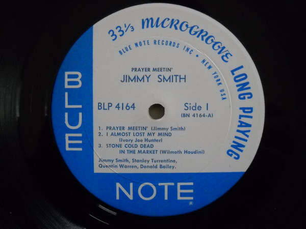 Jimmy Smith With Stanley Turrentine - Prayer Meetin' (LP, Album, Mono) (Very Good Plus (VG+)) - Image 3