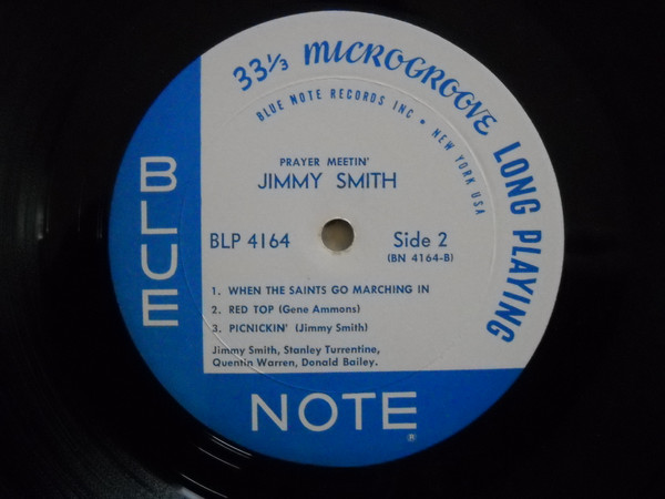 Jimmy Smith With Stanley Turrentine - Prayer Meetin' (LP, Album, Mono) (Very Good Plus (VG+)) - Image 4