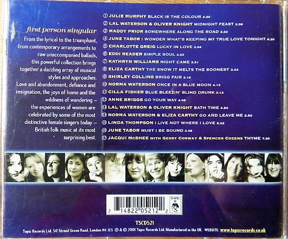 Various - A Woman's Voice (First Person Singular) (CD, Comp) (Near Mint (NM or M-)) - Image 2
